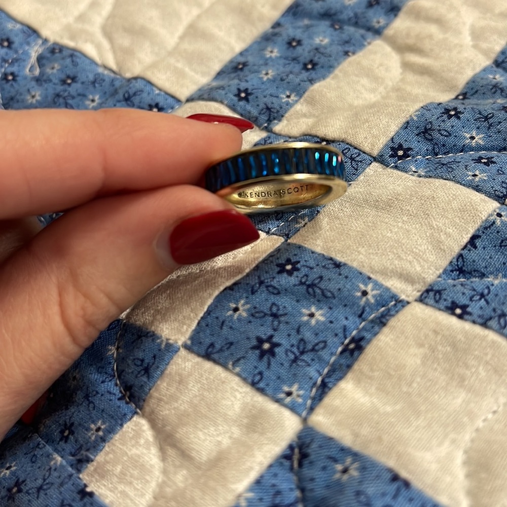 Kendra Scott Sapphire ring